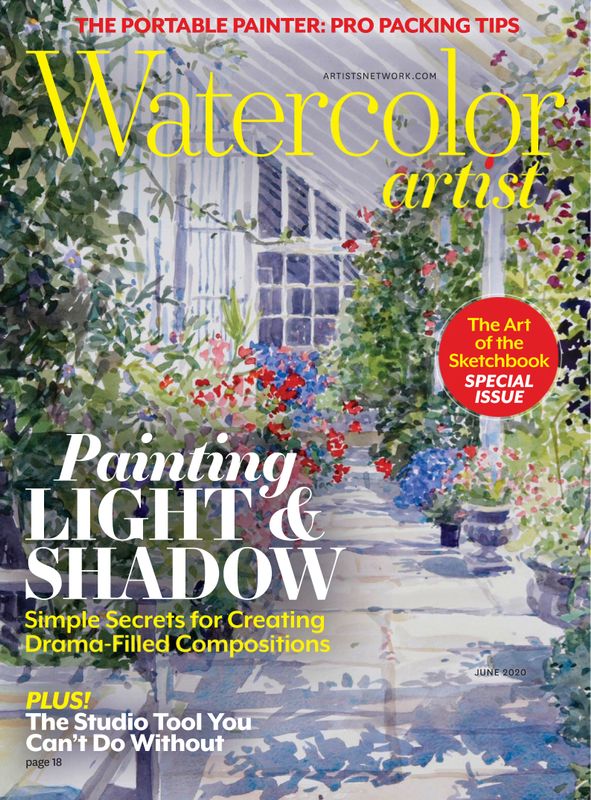 Watercolor-Artist June 01, 2020 Issue Cover
