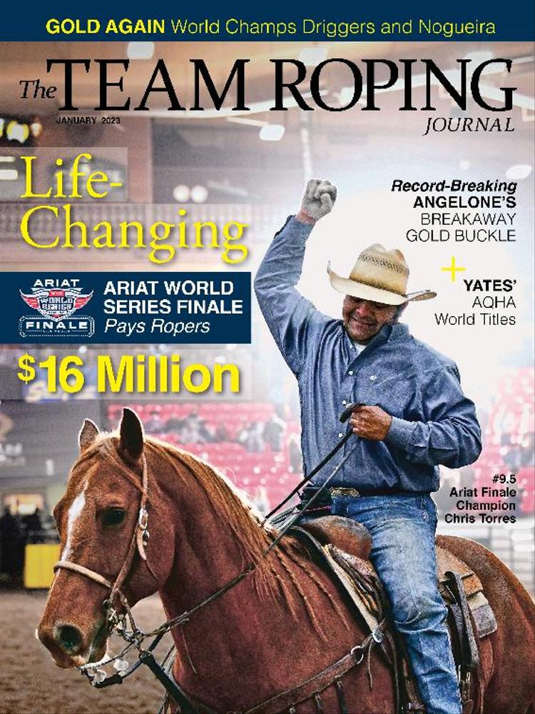 The-Team-Roping-Journal January 01, 2023 Issue Cover