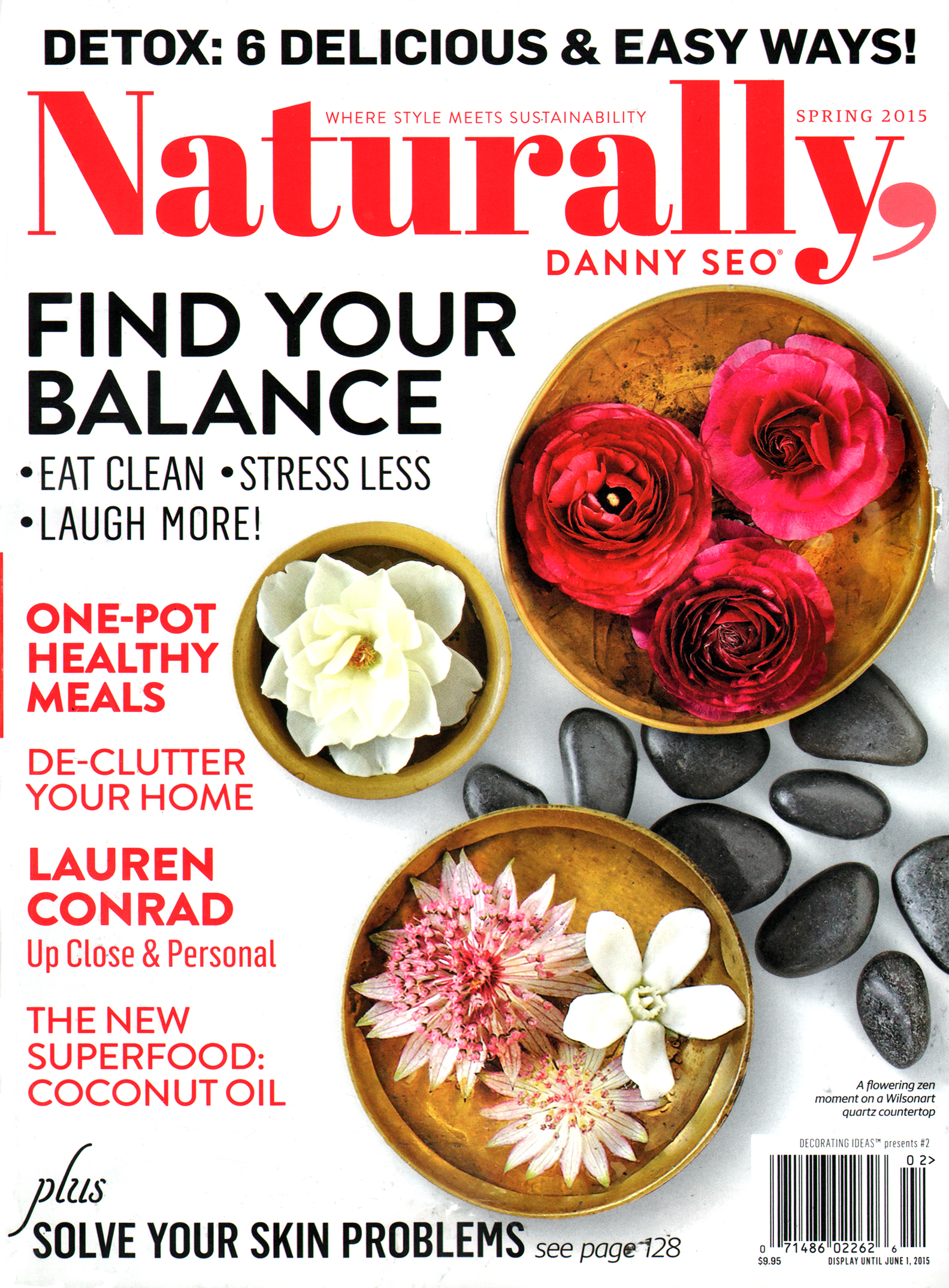 Naturally-Danny-Seo March 01, 2015 Issue Cover