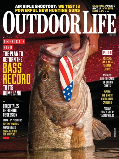 Outdoor Life May 01, 2016 Issue Cover