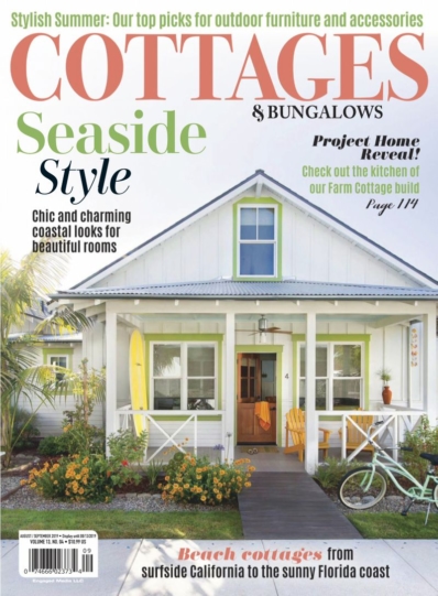 Cottages & Bungalows August 01, 2019 Issue Cover