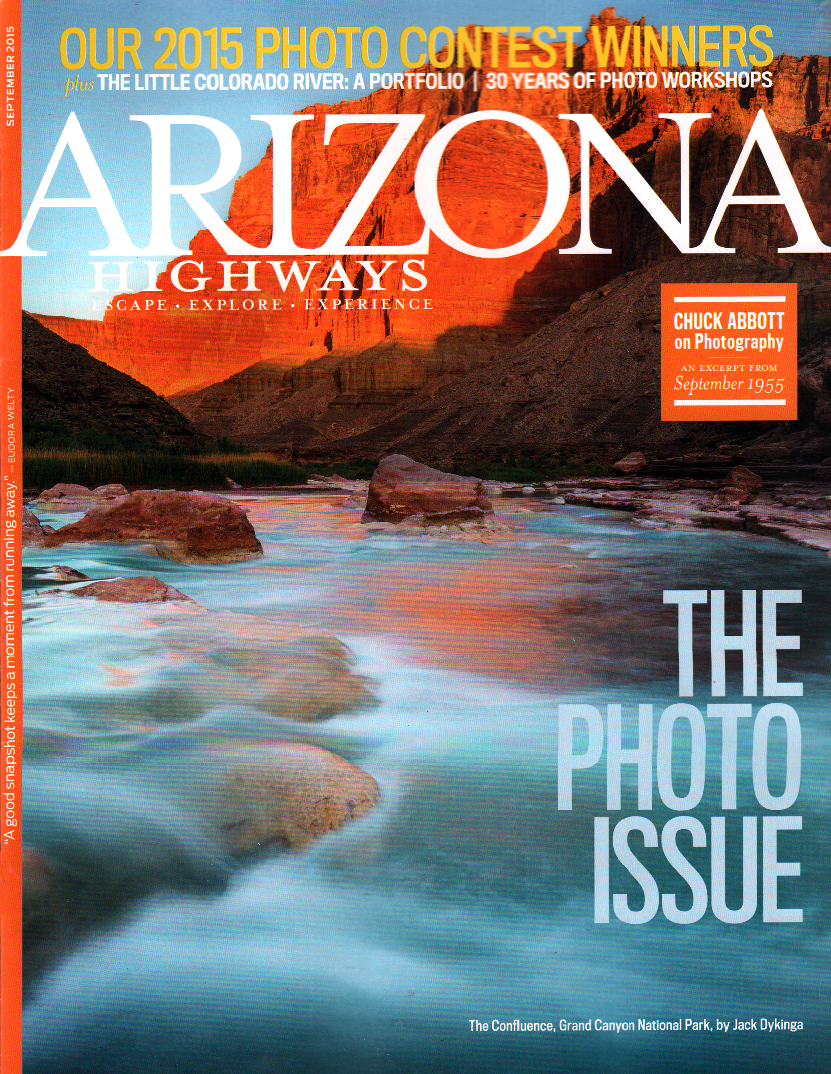 Arizona-Highways September 01, 2015 Issue Cover