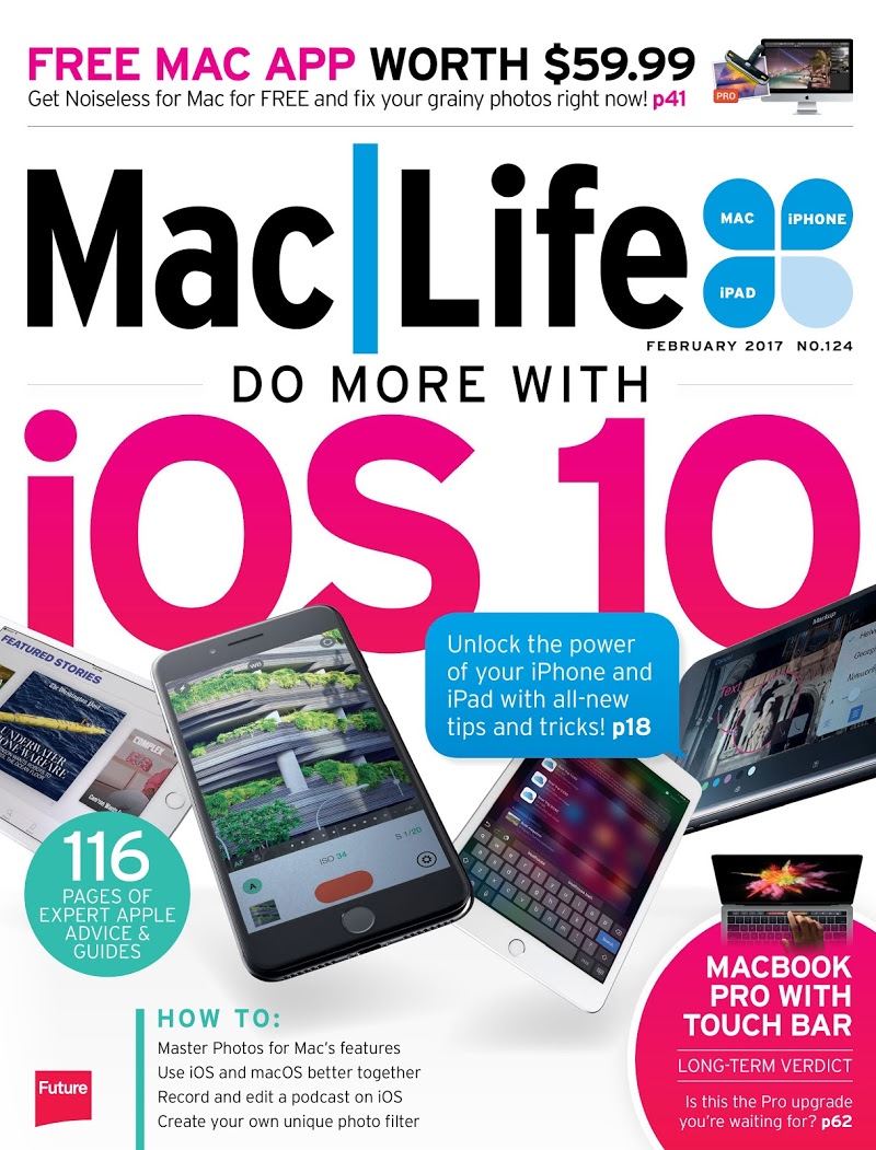 Mac-|-Life February 01, 2017 Issue Cover