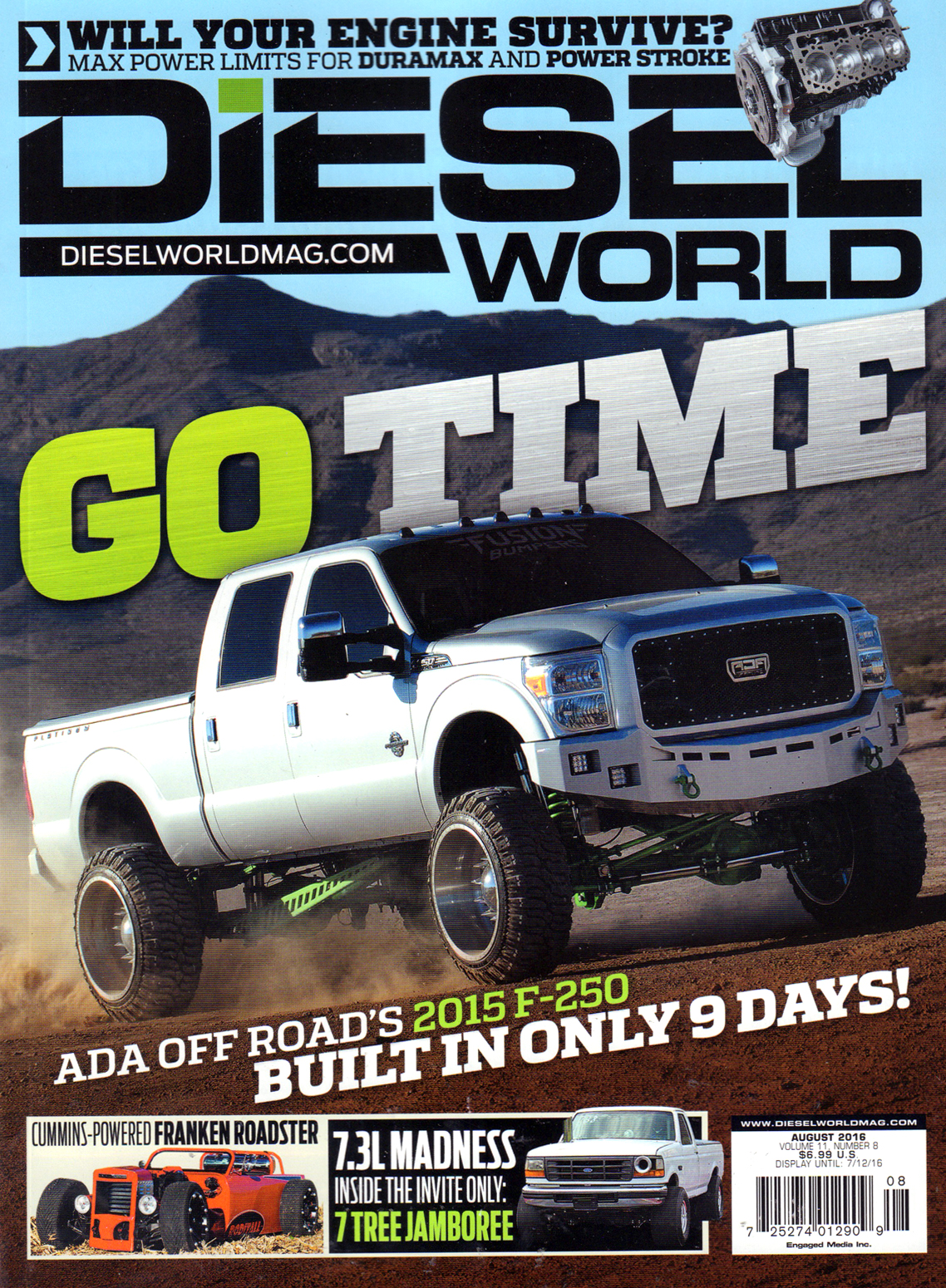 Diesel-World August 01, 2016 Issue Cover