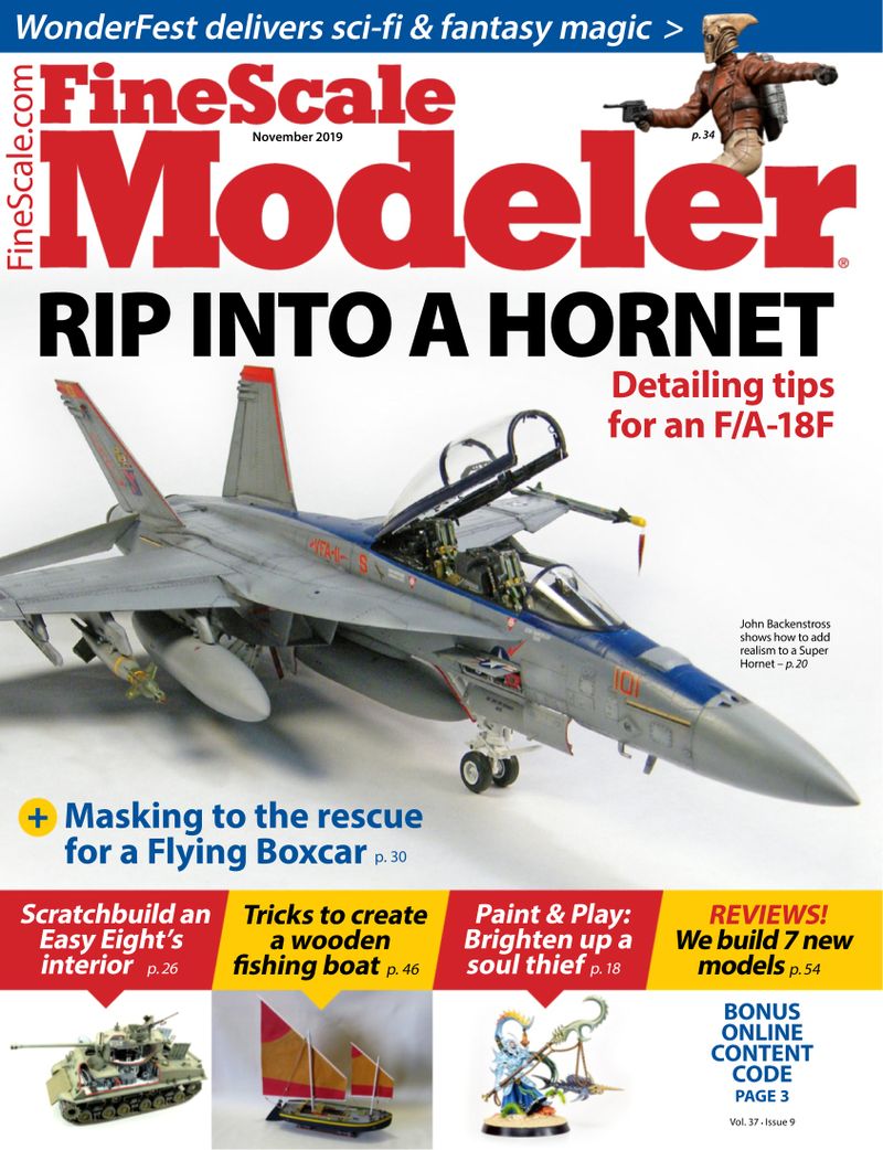 Finescale-Modeler November 01, 2019 Issue Cover