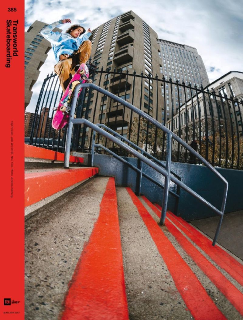 Transworld-SKATEboarding March 01, 2017 Issue Cover