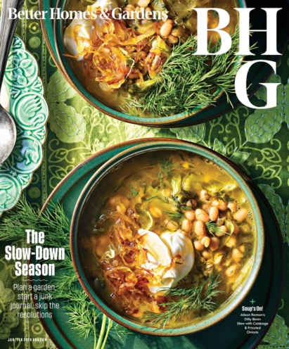 Better Homes & Gardens January 01, 2026 Issue Cover