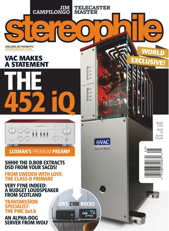 Stereophile May 01, 2020 Issue Cover