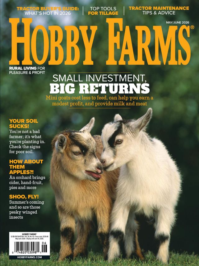 Hobby Farms May 01, 2026 Issue Cover