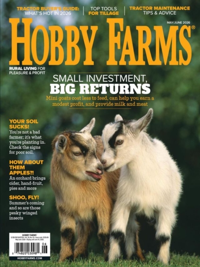 Hobby Farms May 01, 2026 Issue Cover