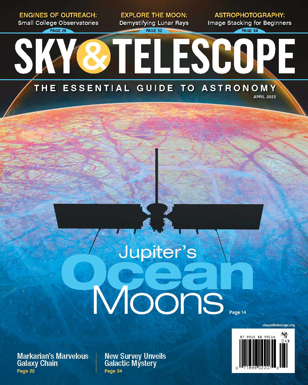 Sky-and-Telescope April 01, 2022 Issue Cover