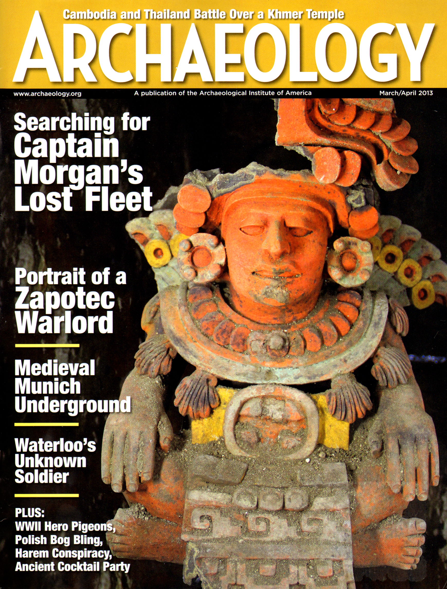Archaeology March 01, 2013 Issue Cover