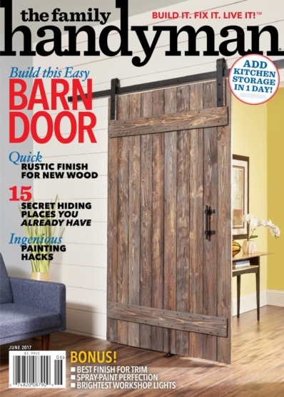 The Family Handyman June 01, 2017 Issue Cover