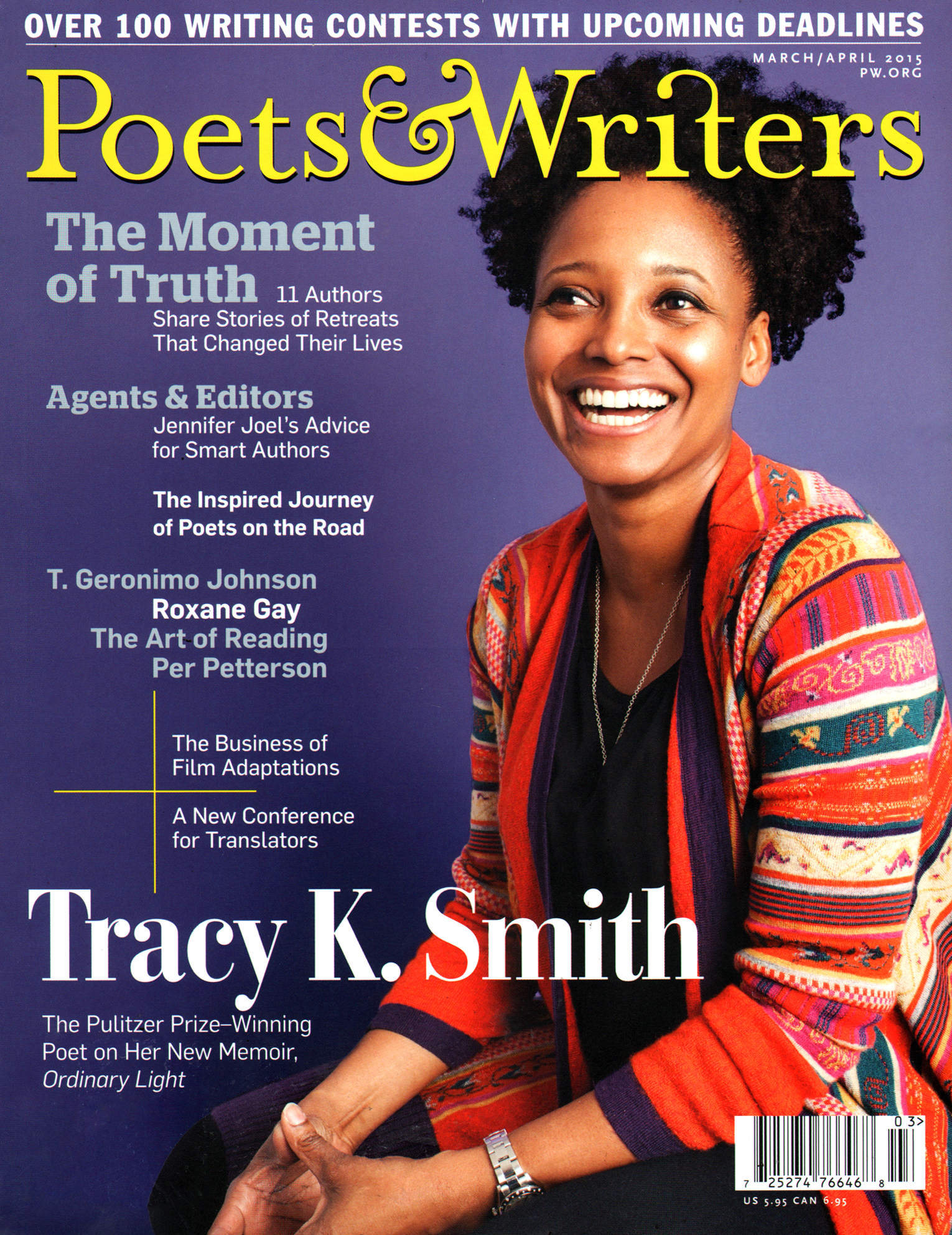 Poets-and-Writers March 01, 2015 Issue Cover
