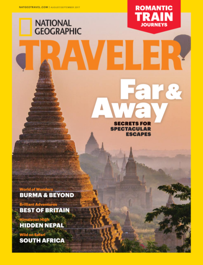 National Geographic Traveler August 01, 2017 Issue Cover