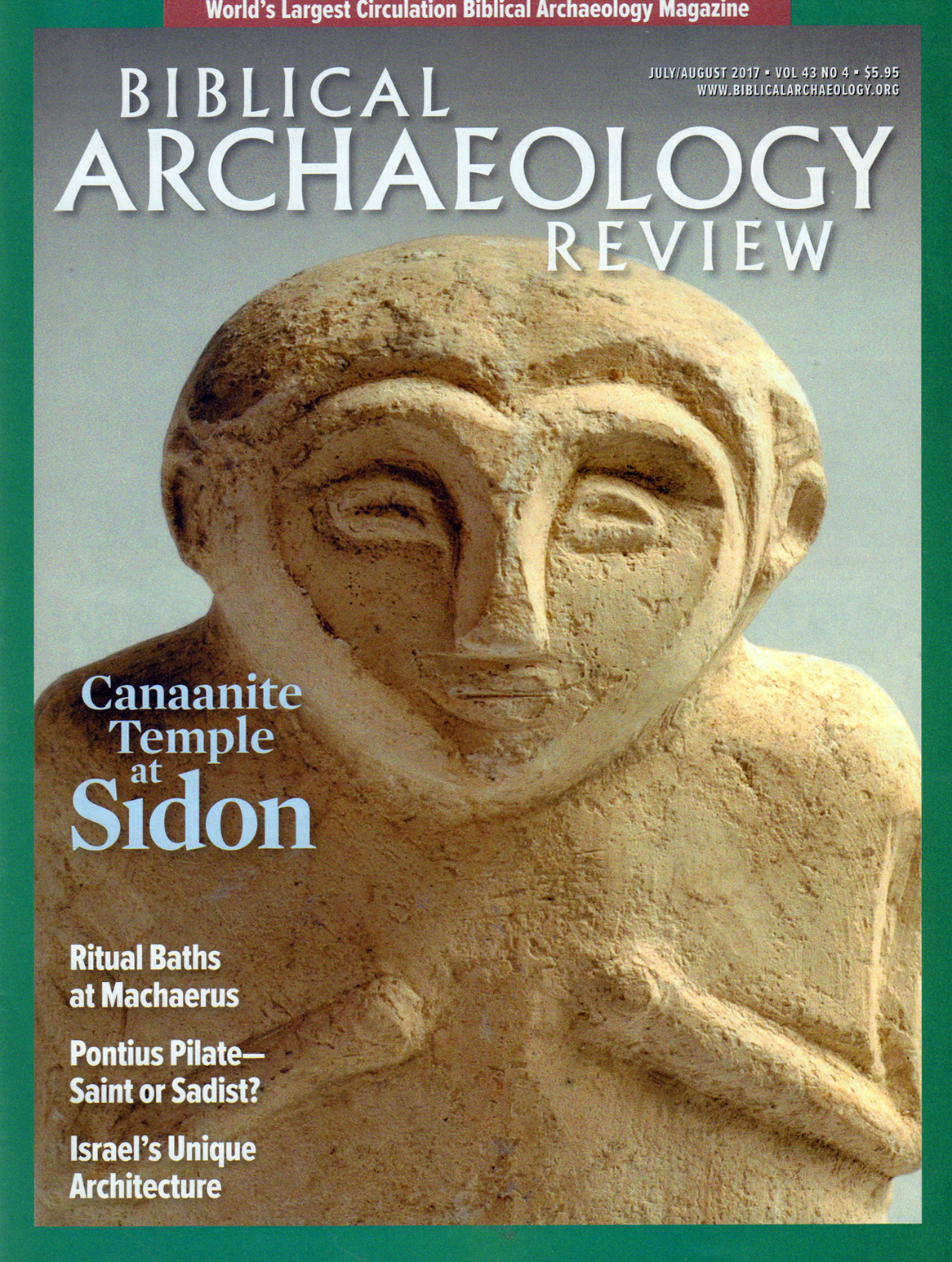 Biblical-Archaeology-Review July 01, 2017 Issue Cover