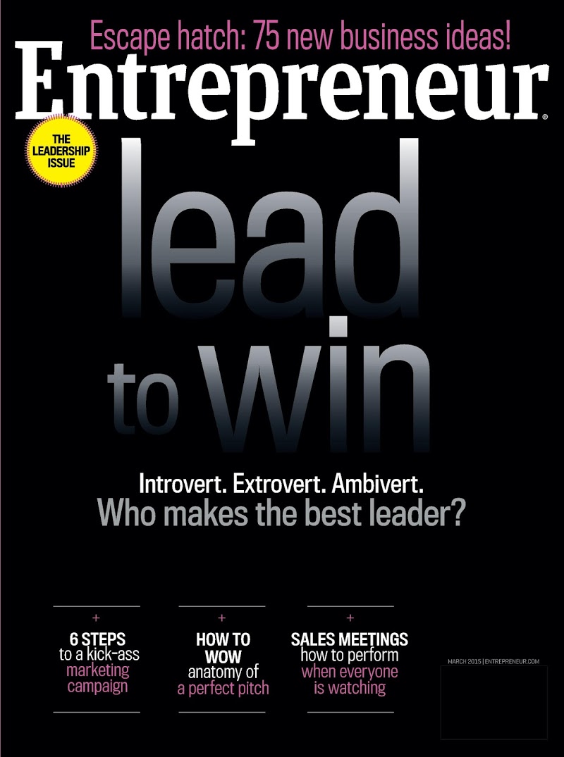 Entrepreneur March 01, 2015 Issue Cover