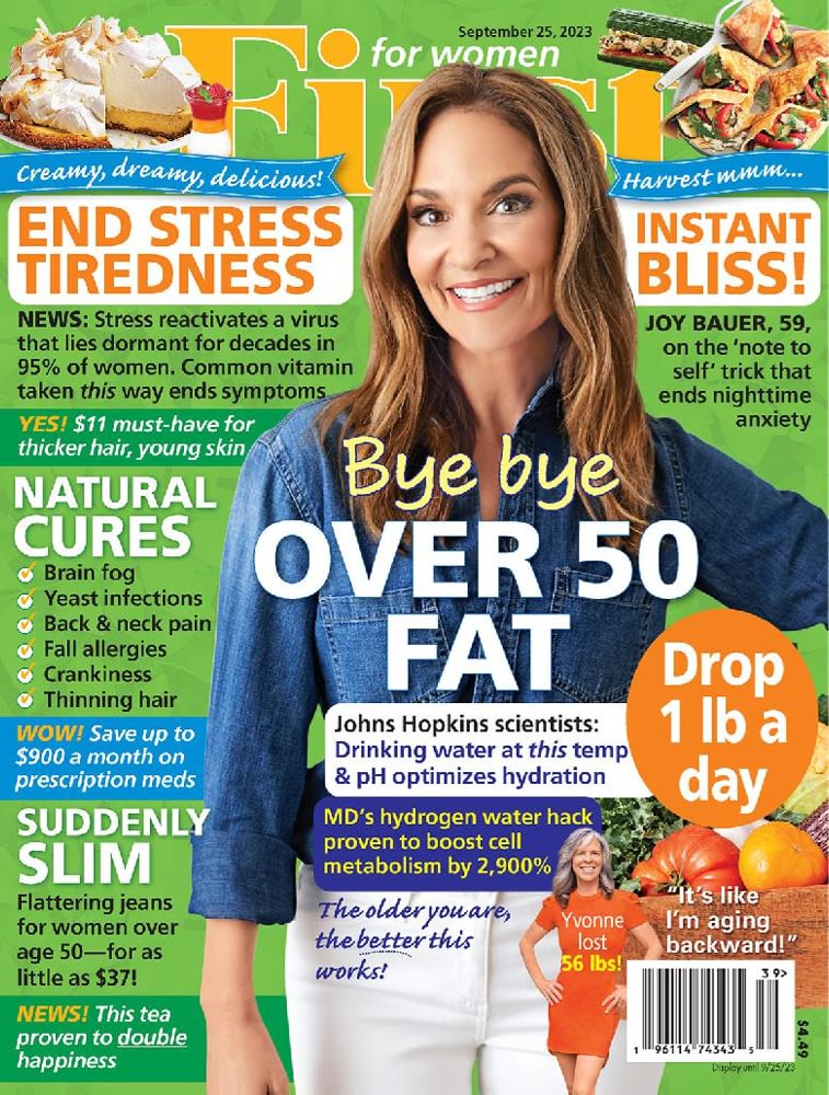 First-For-Women September 25, 2023 Issue Cover