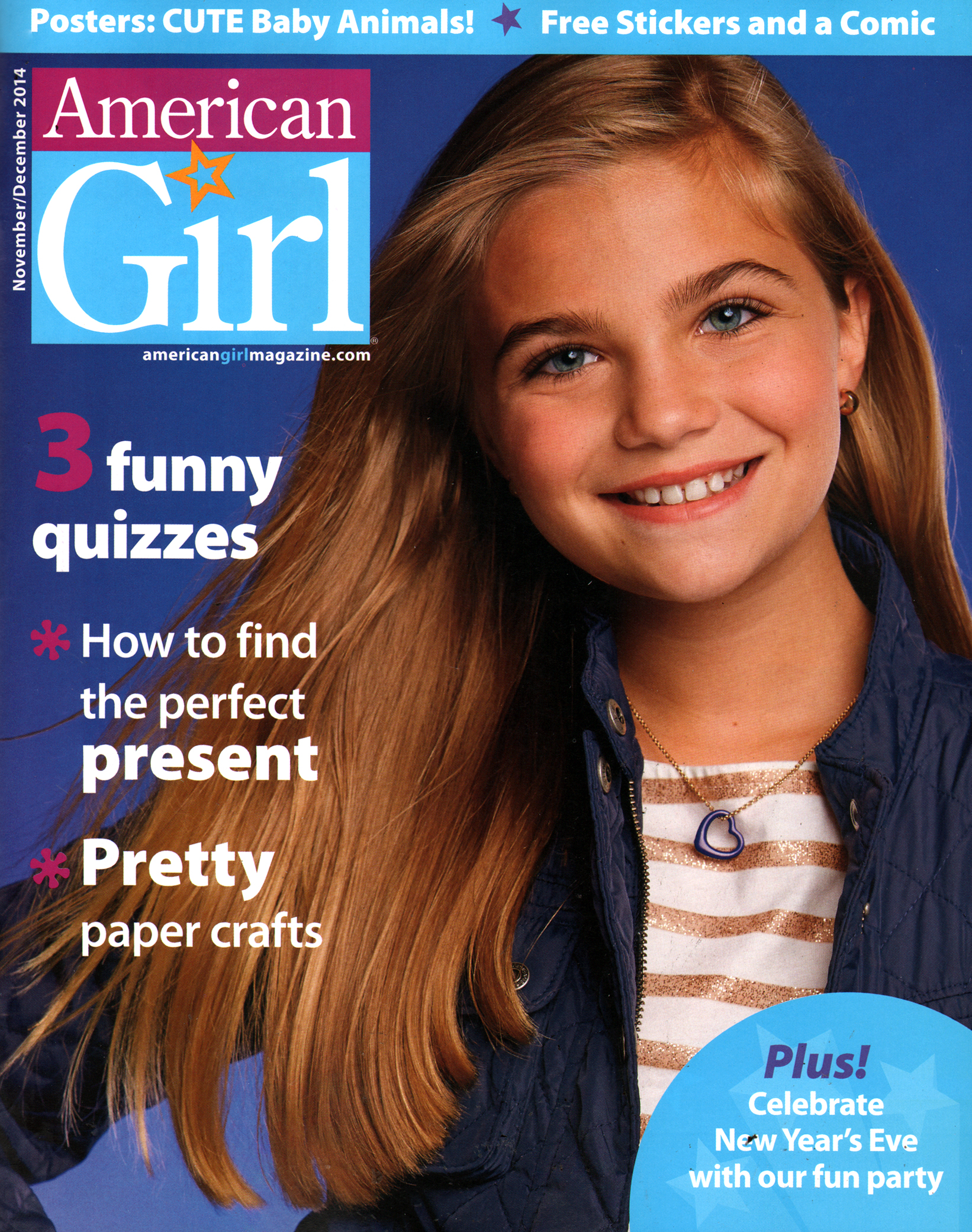 American-Girl November 01, 2014 Issue Cover
