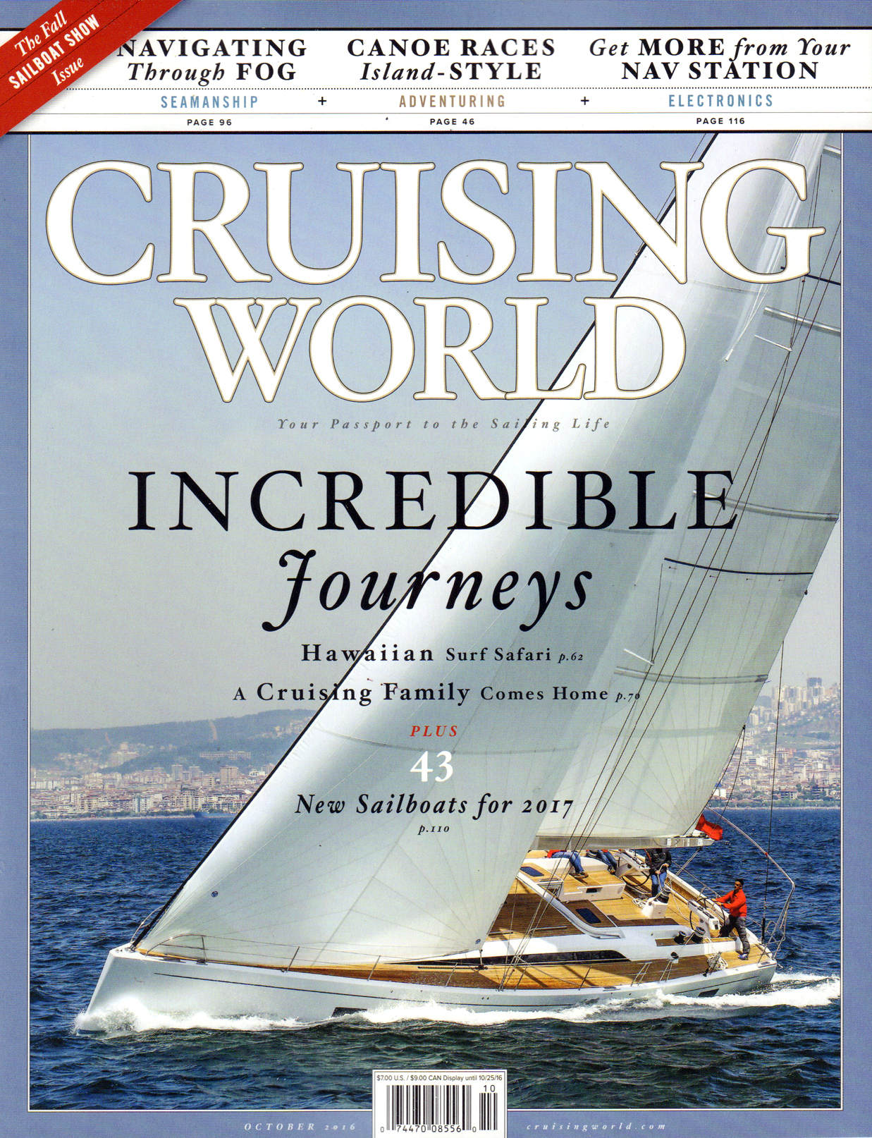 Cruising-World October 01, 2016 Issue Cover