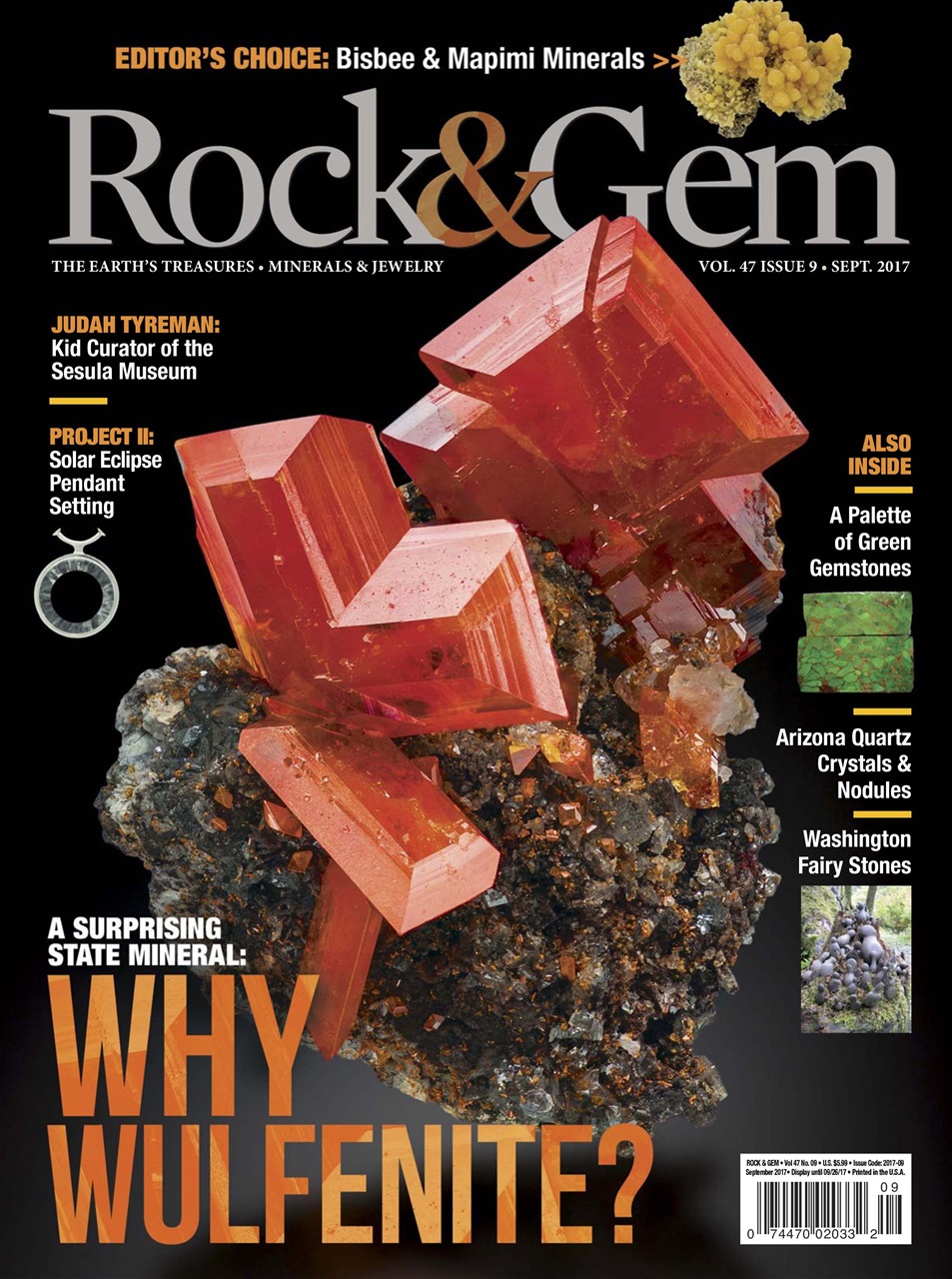 Rock-and-Gem September 01, 2017 Issue Cover