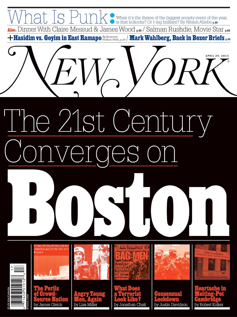 New-York-Magazine April 29, 2013 Issue Cover