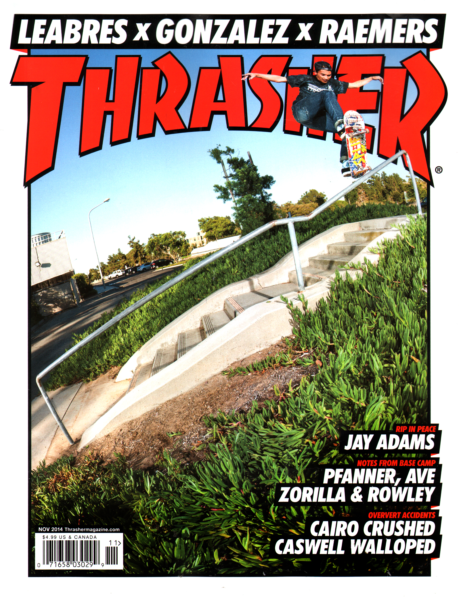 Thrasher November 01, 2014 Issue Cover