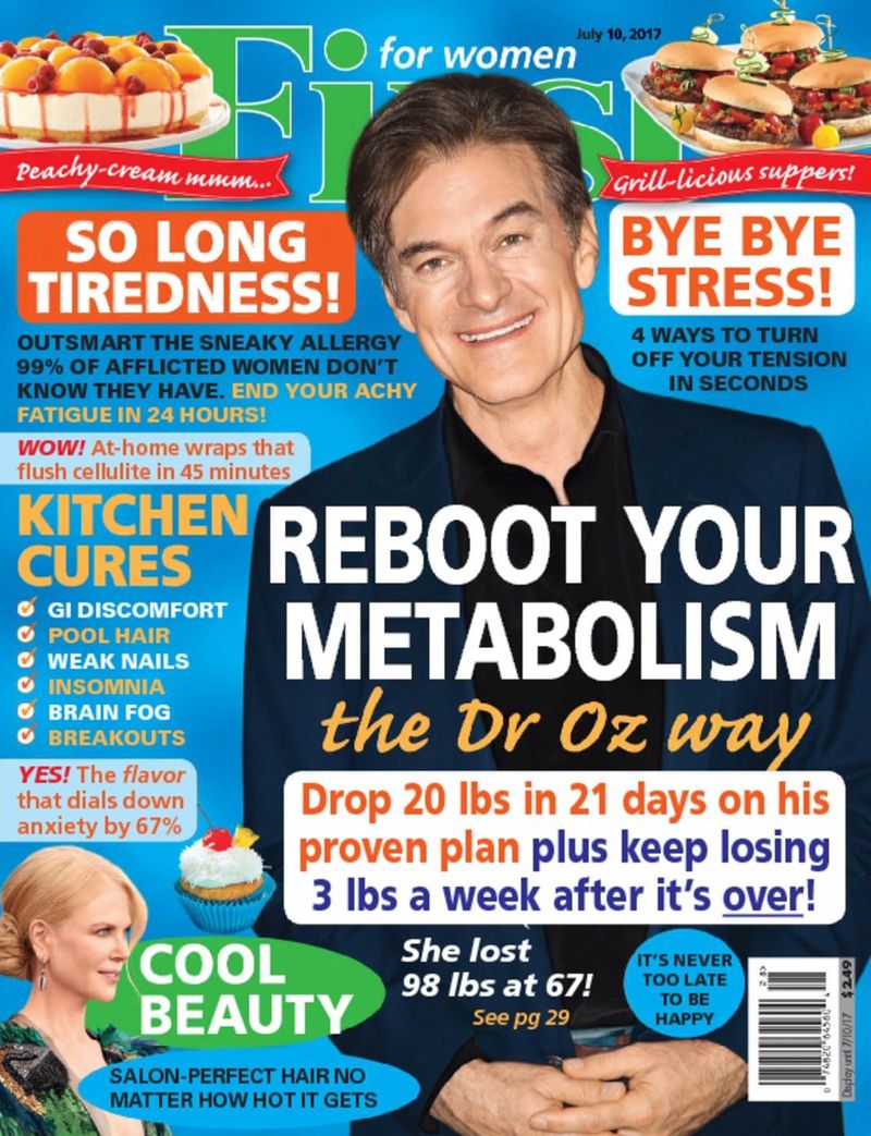 first-for-women July 10, 2017 Issue Cover