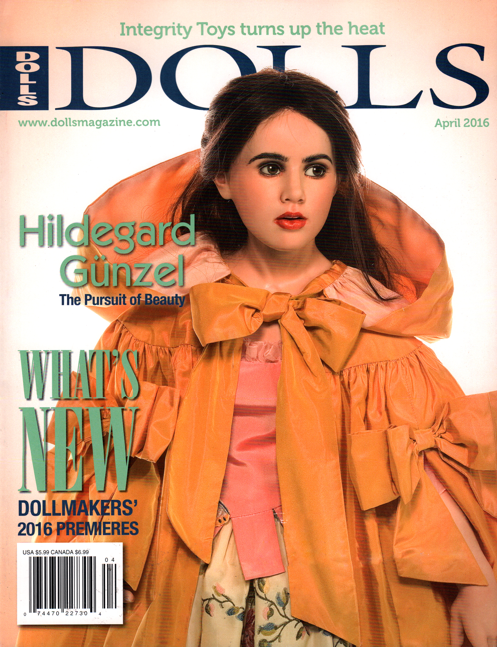Dolls April 01, 2016 Issue Cover