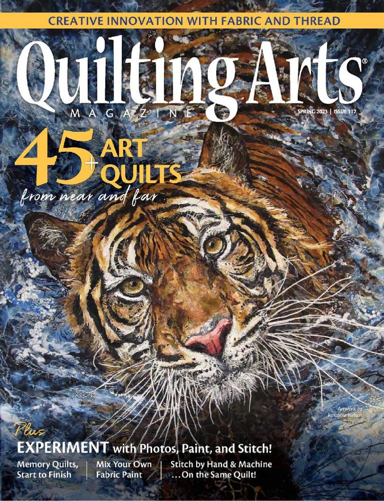 Quilting-Arts March 01, 2023 Issue Cover