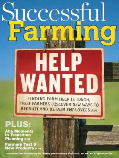 Successful Farming March 01, 2018 Issue Cover