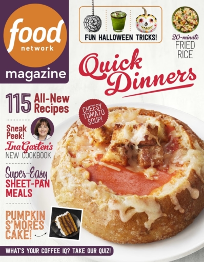Food Network October 01, 2018 Issue Cover