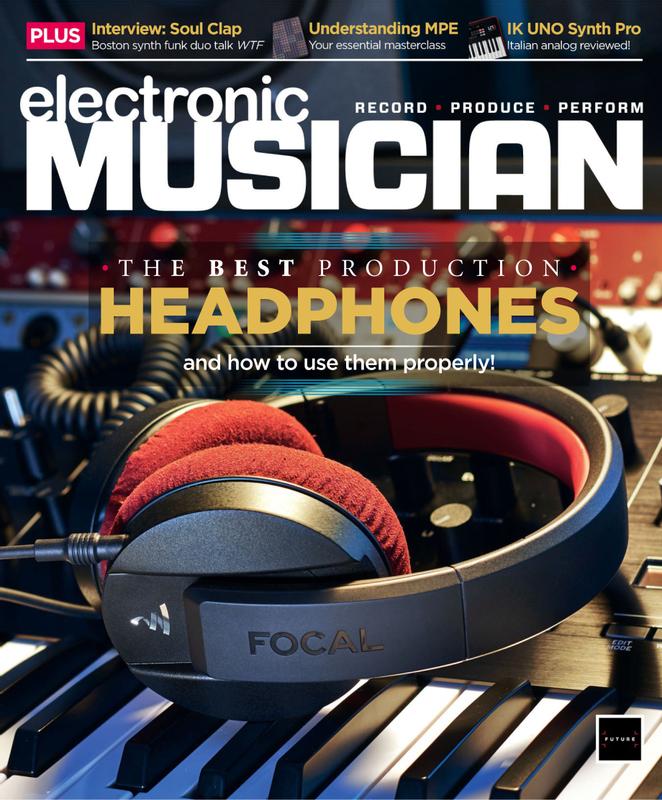 Electronic-Musician August 01, 2021 Issue Cover