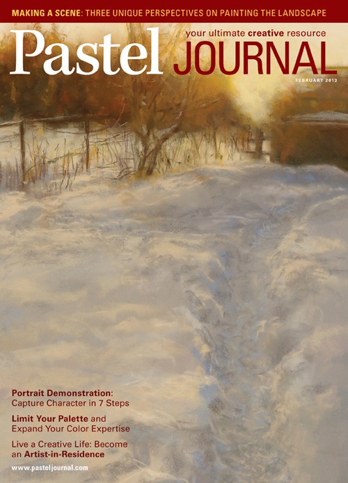 Pastel-Journal February 01, 2013 Issue Cover