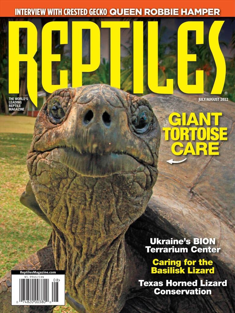 Reptiles July 01, 2022 Issue Cover