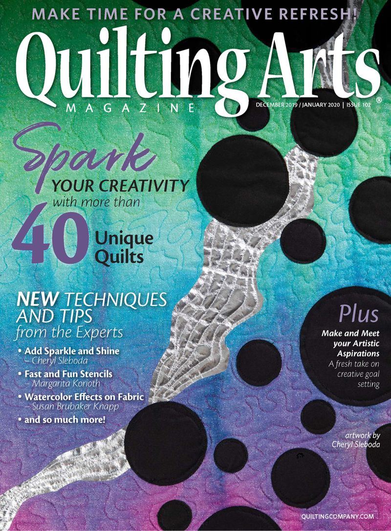 Quilting-Arts December 01, 2019 Issue Cover