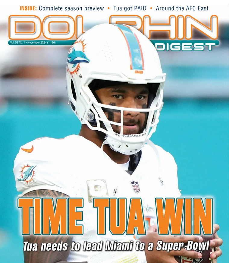 Dolphin Digest November 01, 2024 Issue Cover