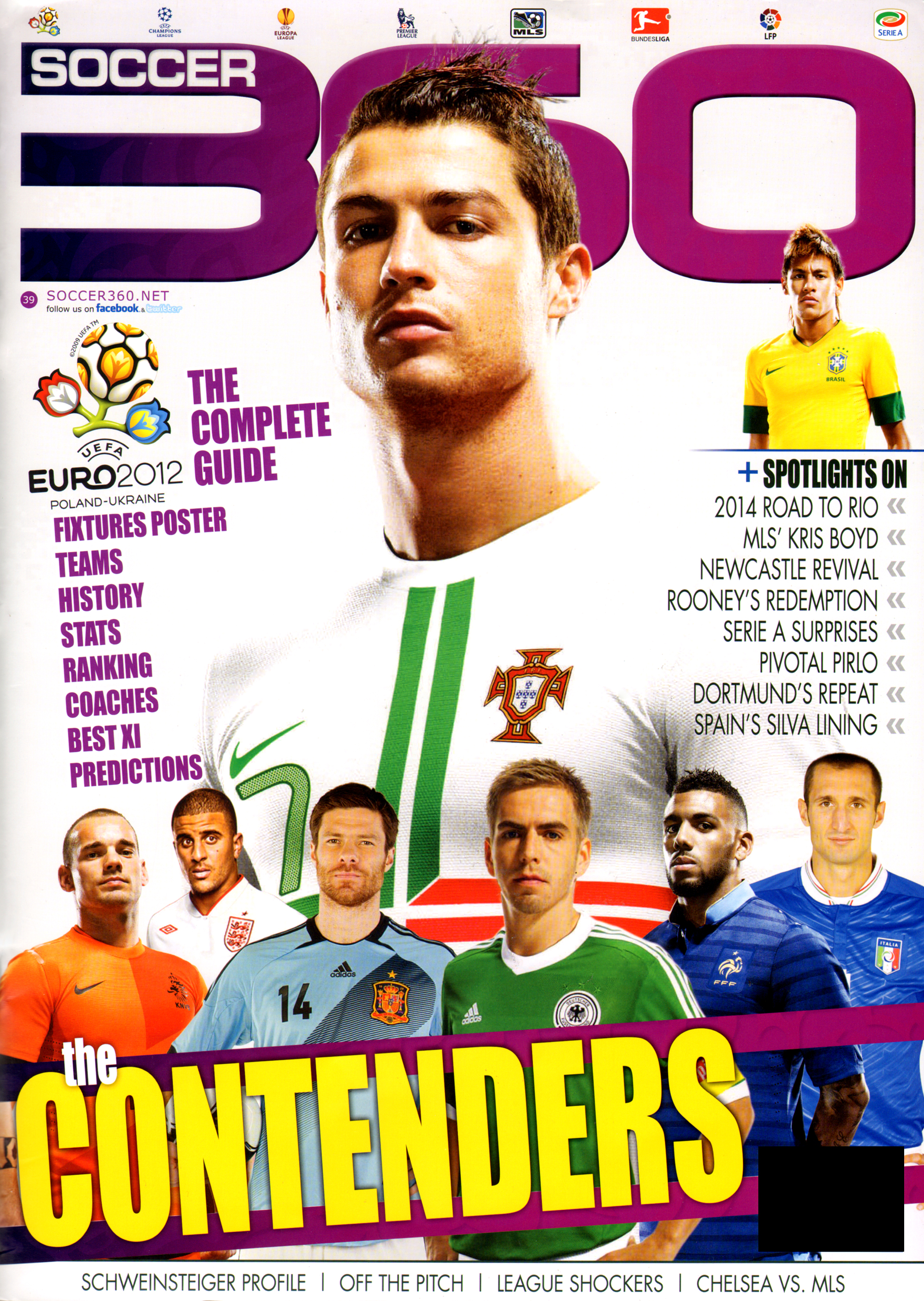 Soccer-360 June 01, 2012 Issue Cover