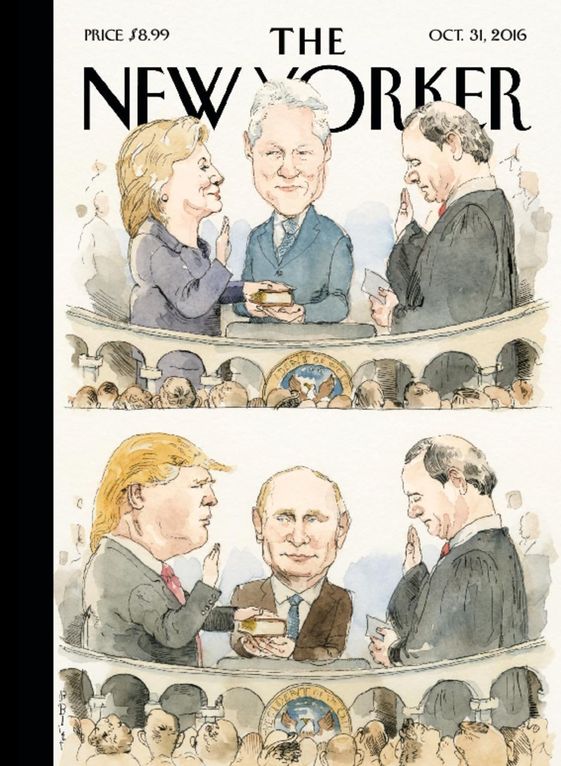 The-New-Yorker October 31, 2016 Issue Cover