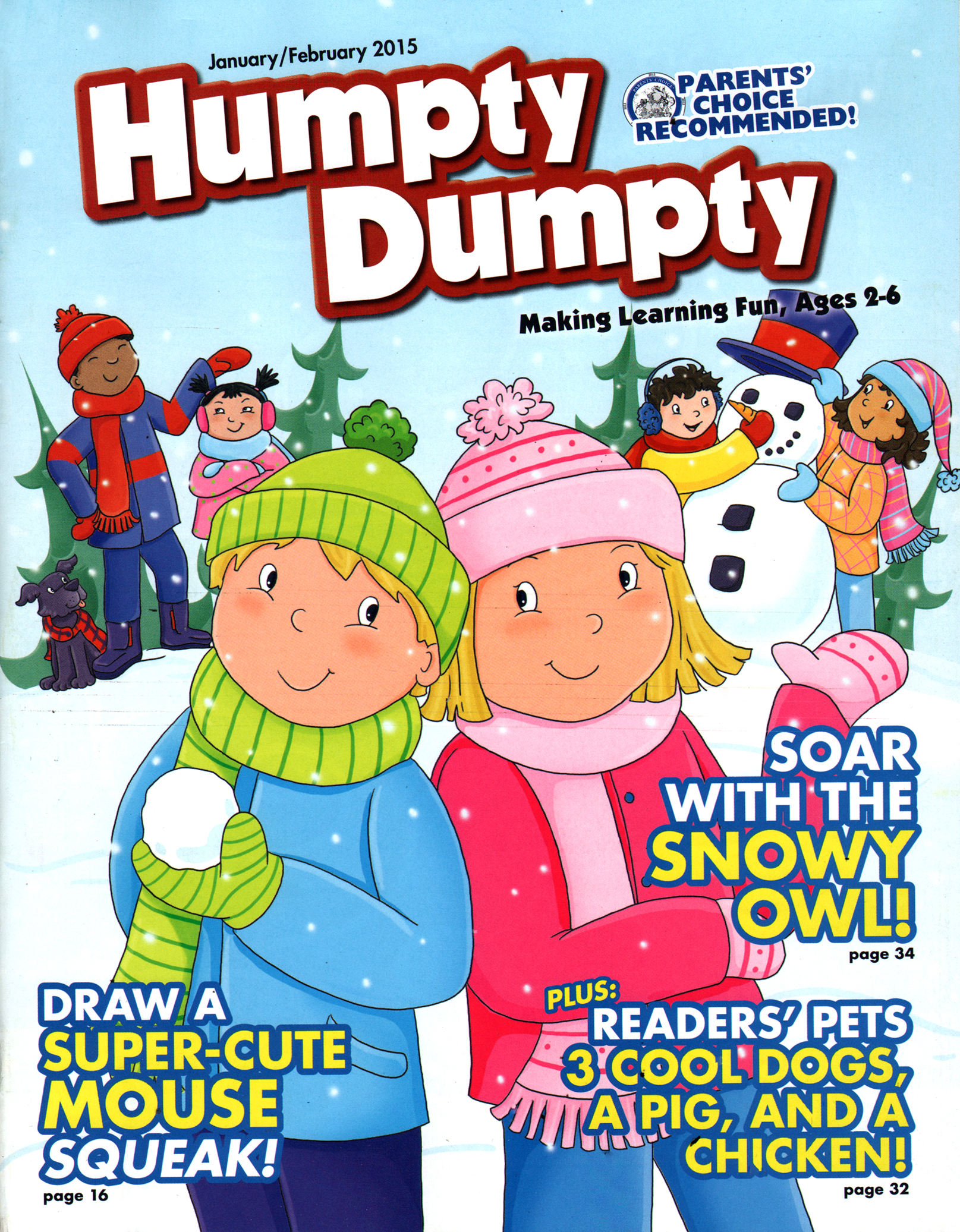 Humpty-Dumpty January 01, 2015 Issue Cover
