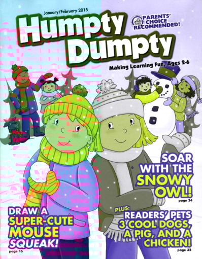 Humpty Dumpty January 01, 2015 Issue Cover