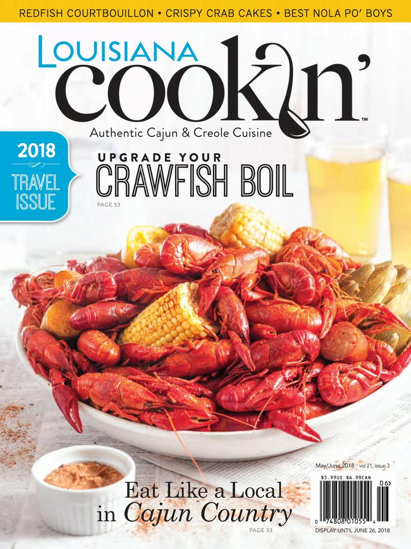 Louisiana-Cookin May 01, 2018 Issue Cover