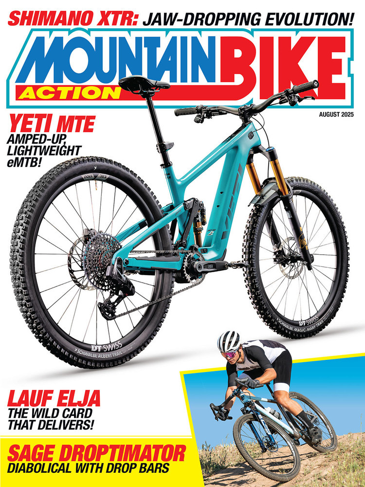 Mountain-Bike-Action August 01, 2025 Issue Cover