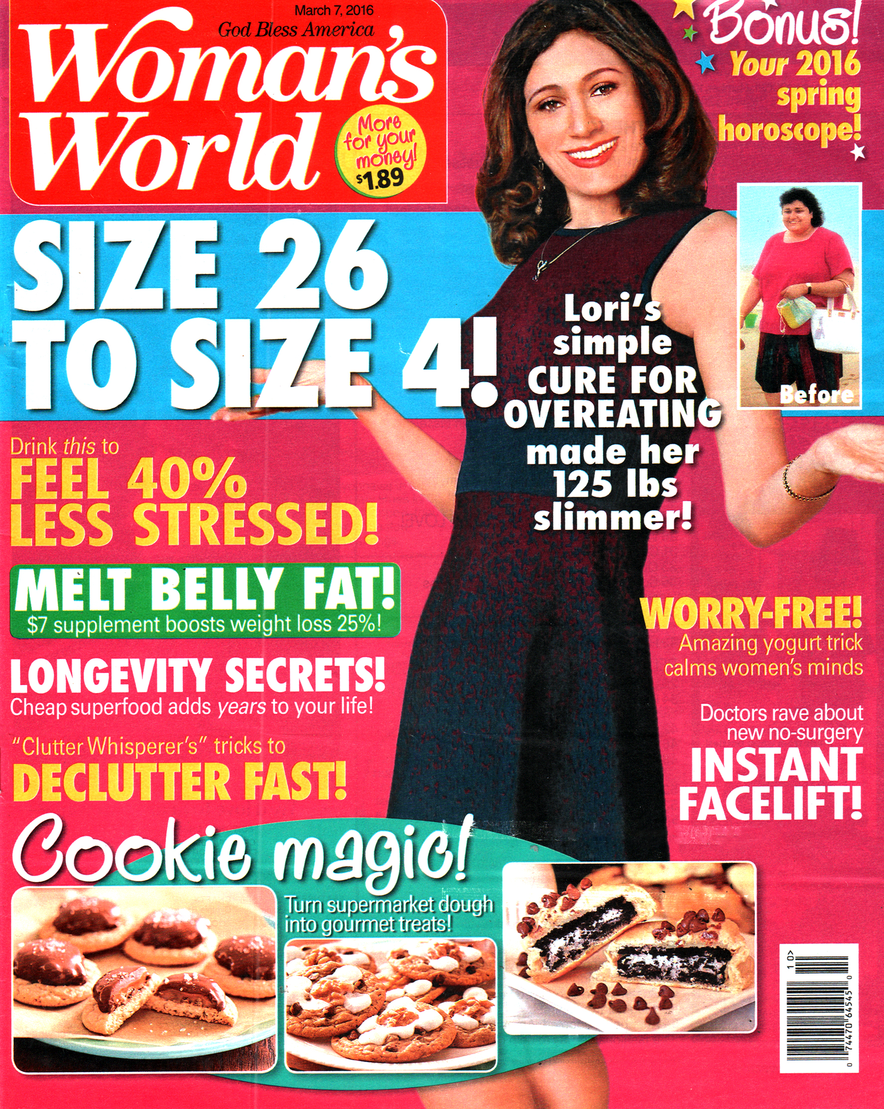 Womans-World March 07, 2016 Issue Cover