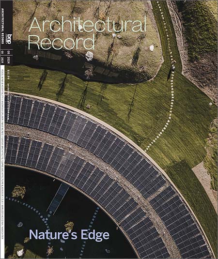 Architectural-Record August 01, 2024 Issue Cover