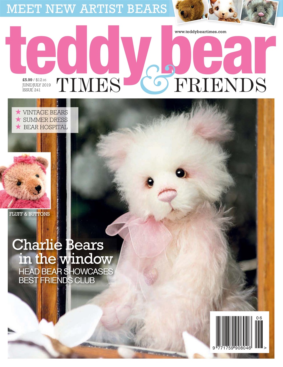 Teddy-Bear-Times-and-Friends June 01, 2019 Issue Cover