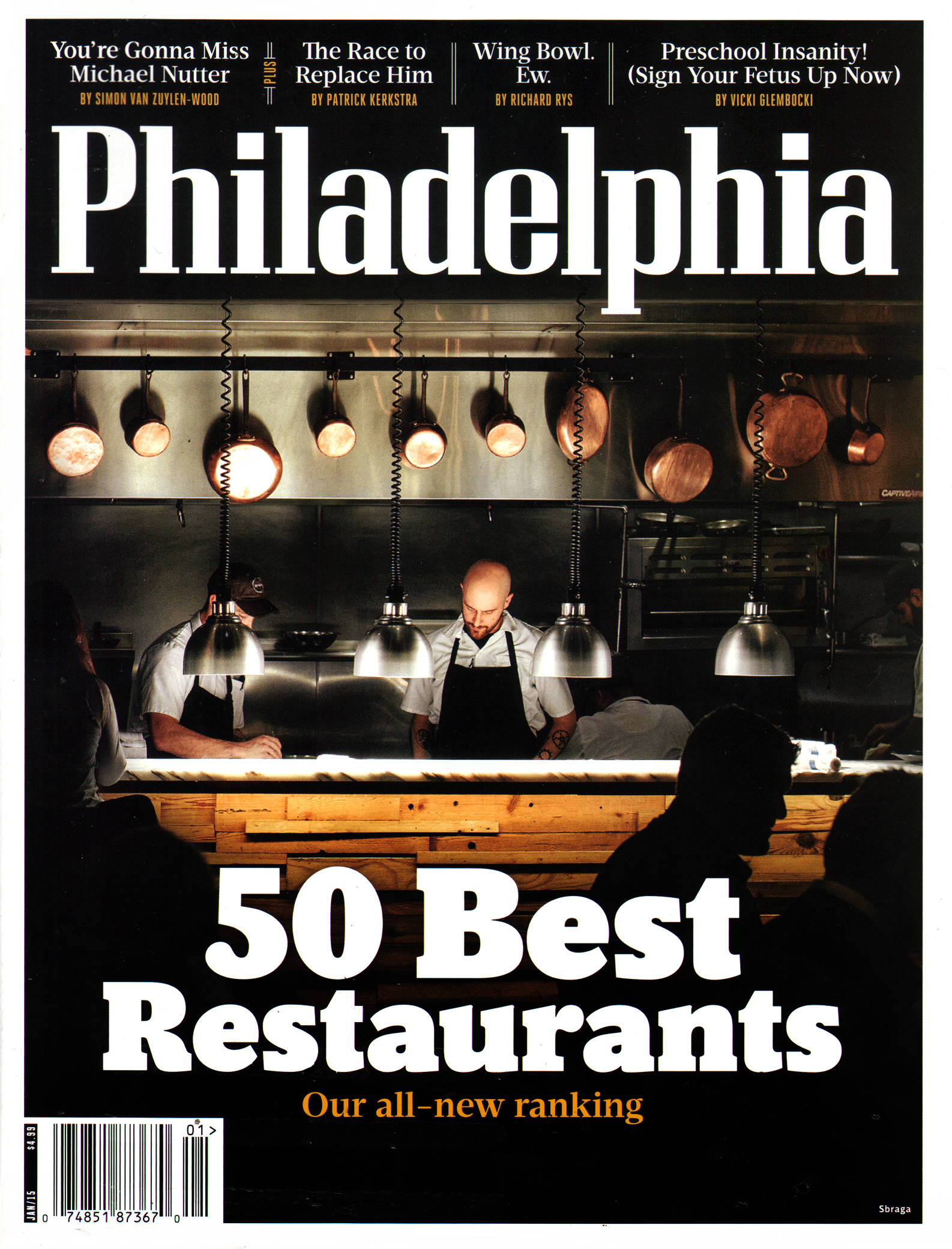Philadelphia-Magazine January 01, 2015 Issue Cover