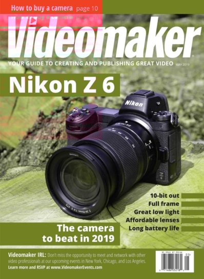 Videomaker May 01, 2019 Issue Cover
