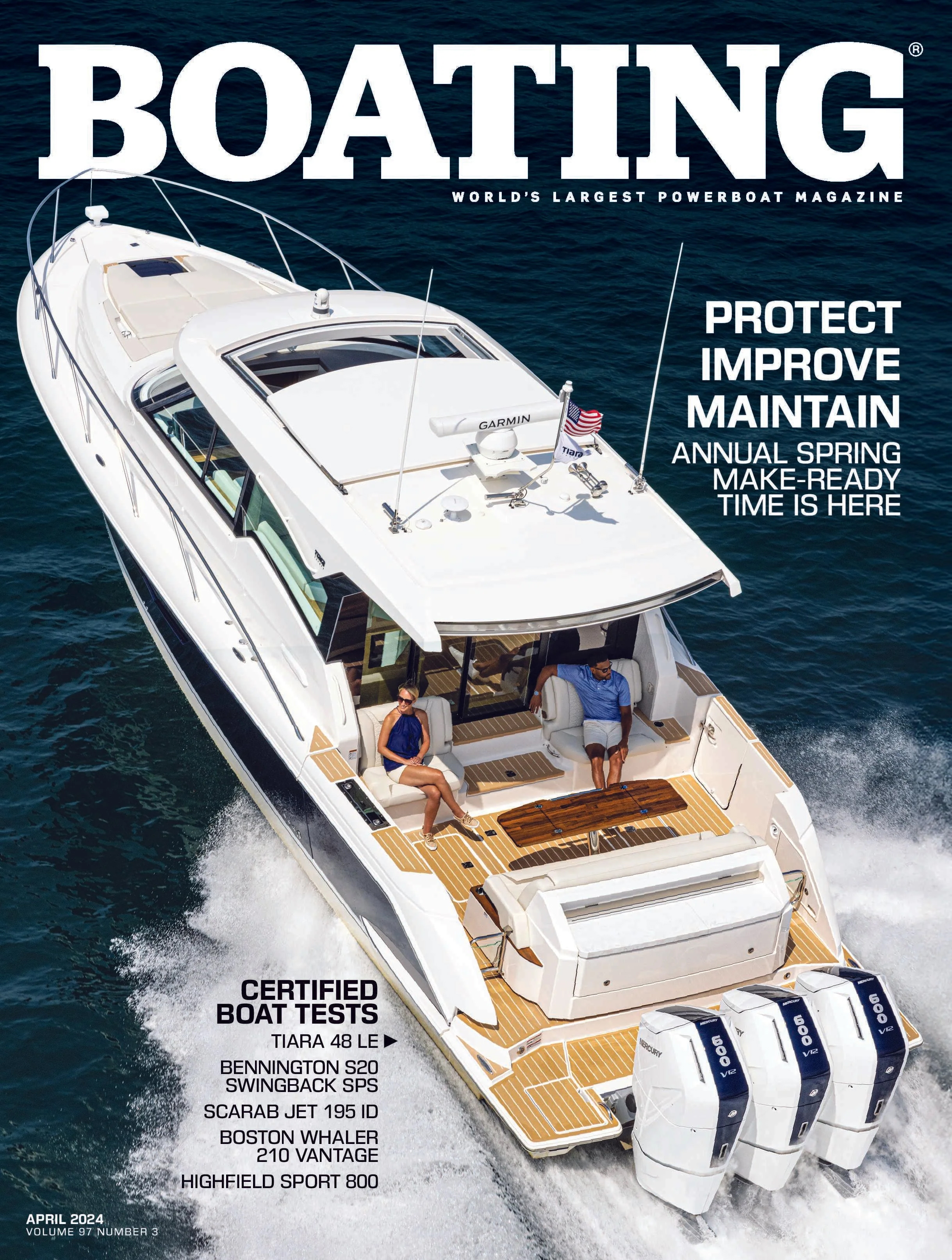 Boating April 01, 2024 Issue Cover