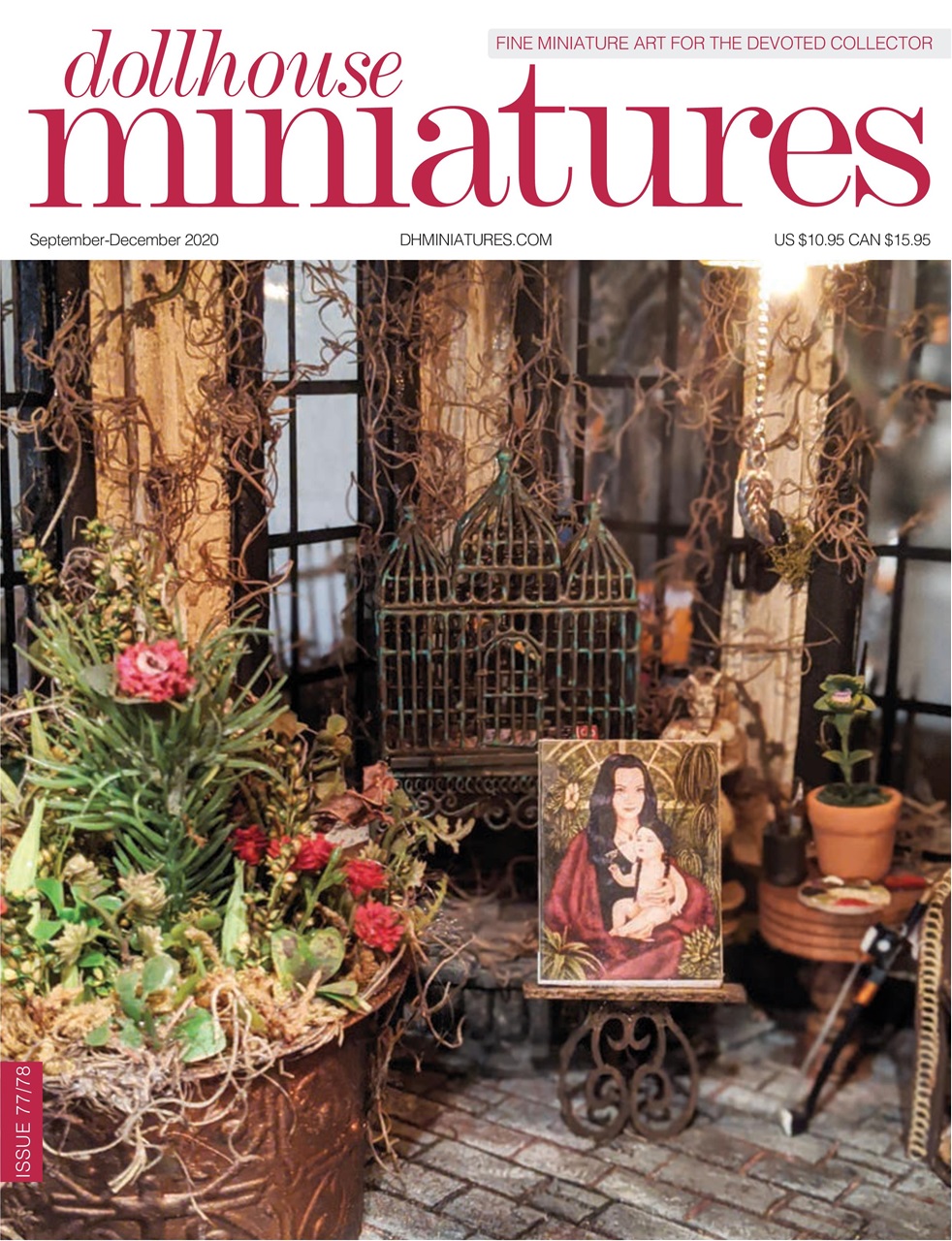 Dollhouse-Miniatures September 01, 2020 Issue Cover